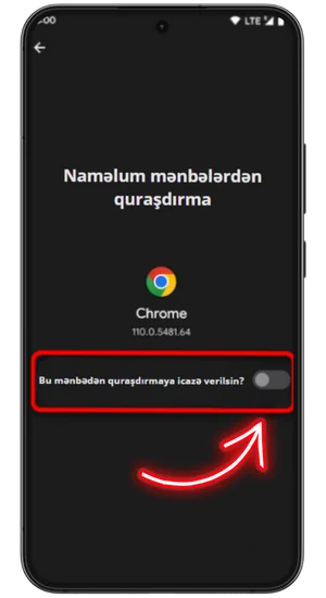 Pinco Yükləmə Təhlükəsizliyini aktivləşdirin